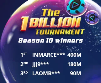 1 Billion Tournament Season 10 Winners